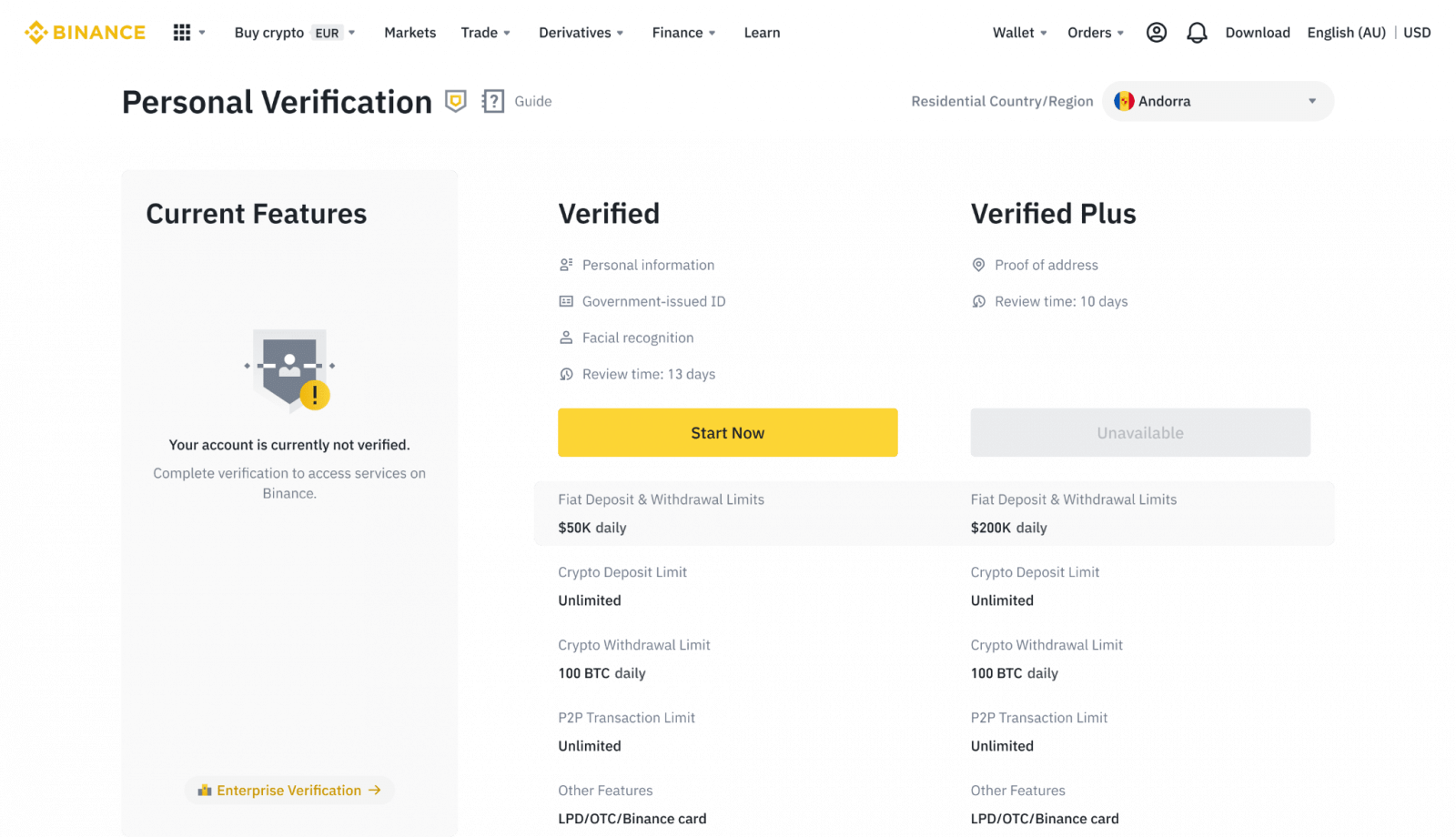 如何在 Binance 中注册和验证帐户